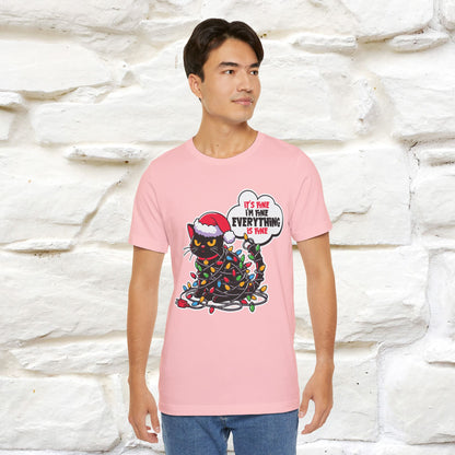 “Everything Is Fine..” | Cat T-Shirt | Nunu&Miao Studio