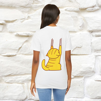 "It's Meawday" Cat T-shirt | Front & Back Design | Nunu&Miao Studio - Nunu&Miao Studio