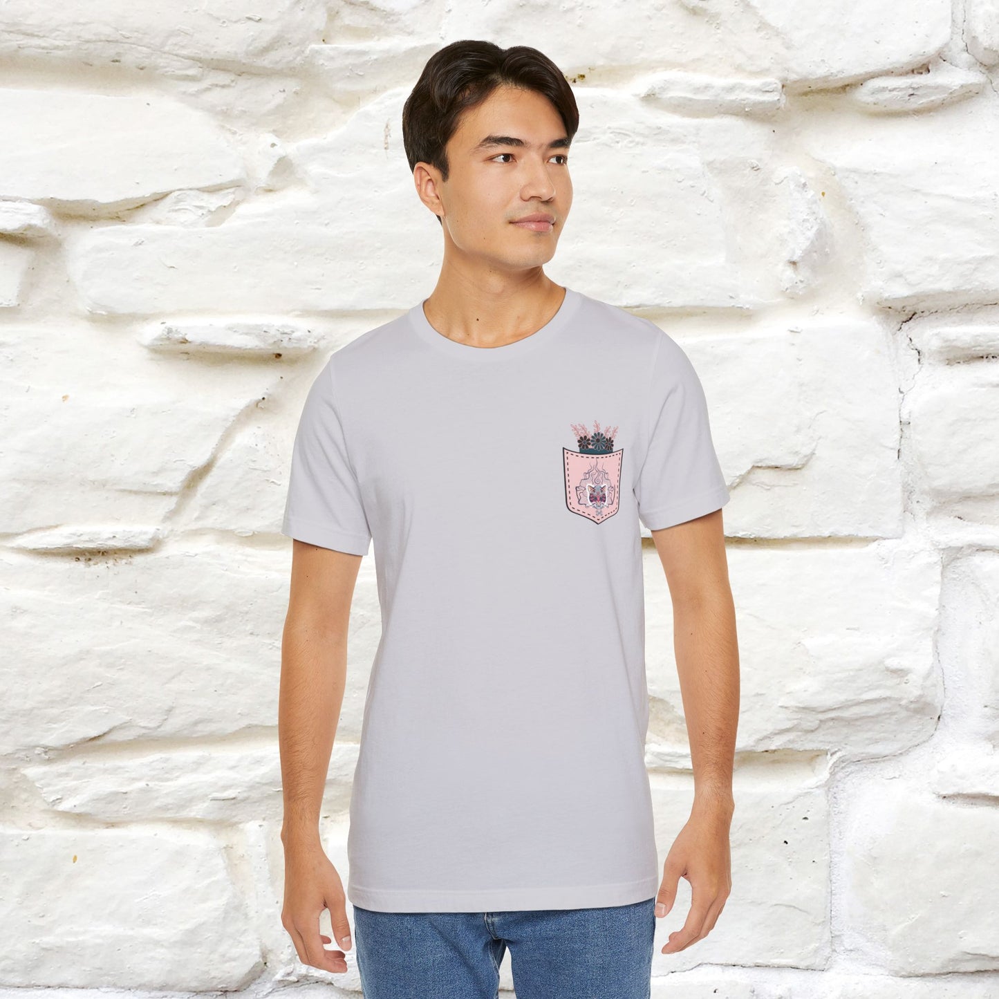 ''Air Fire Cat'' | Cat T-Shirt Front and Back Design | Nunu&Miao Studio