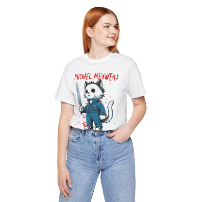 Michael Meowers T-Shirt | Playful Cat Parody Tee for Men & Women | 100% Cotton*