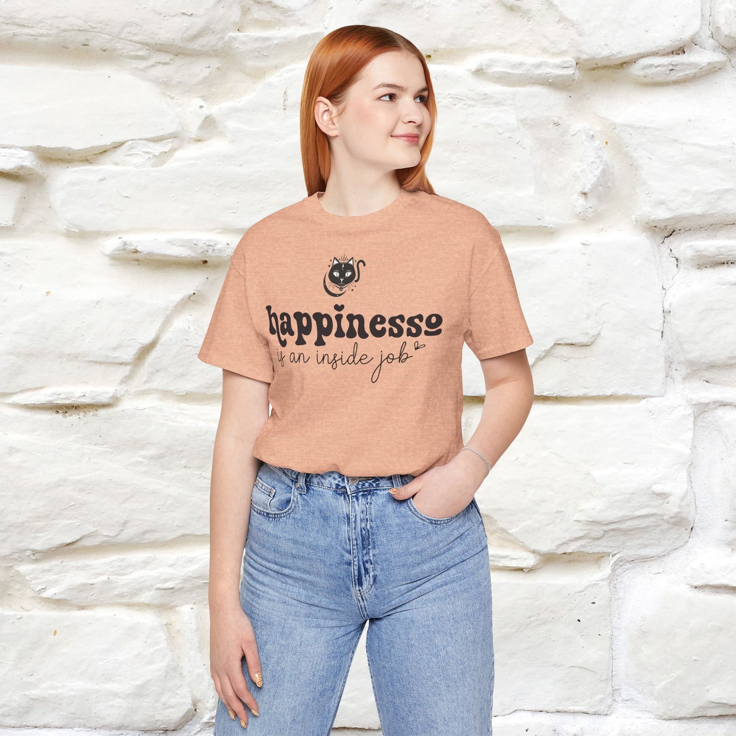 "Happiness Is An Inside Job T-Shirt for Men & Women | 100% Cotton*