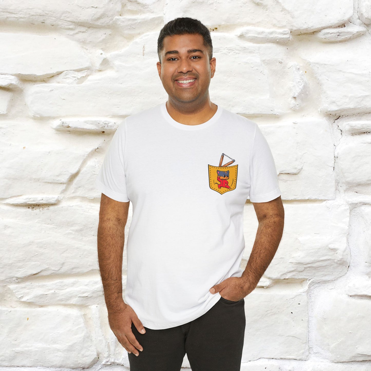 "Be Like Water: Cattitude Master | Cat T-Shirt |Nunu&Miao Studio