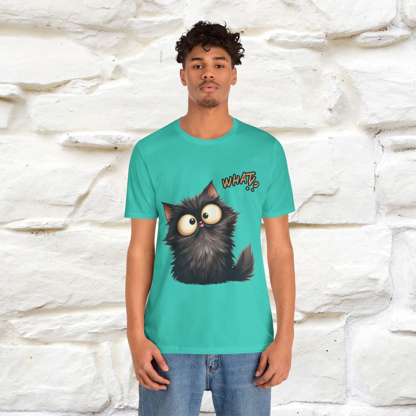 ''What ?'' | Cat T-Shirt  | Nunu&Miao Studio
