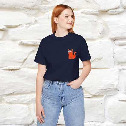 "See the Good in Yourself and Others" Cat T-Shirt | Front & Back Design | Nunu&Miao Studio