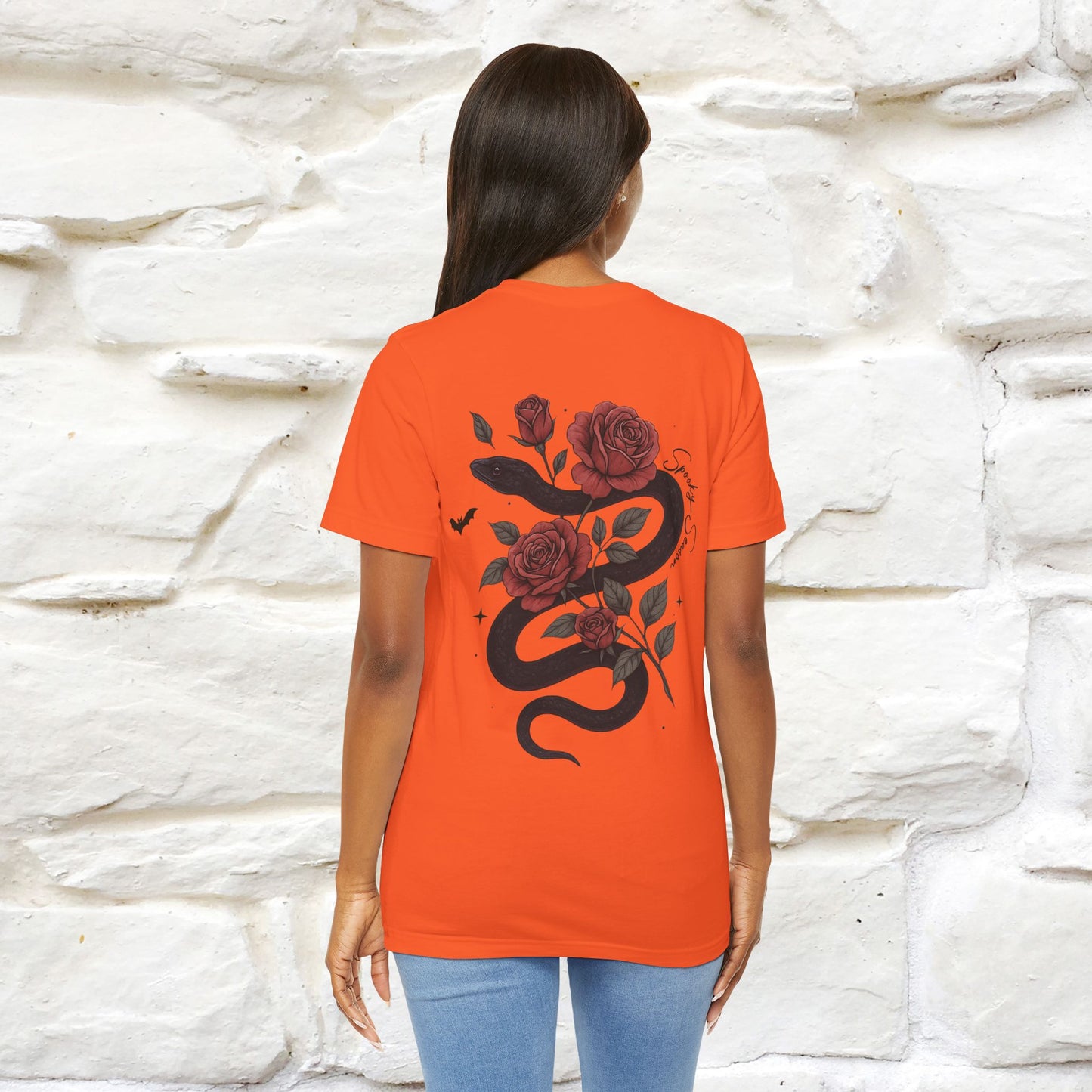 "The Rose and The Snake " Halloween T-shirt |Nunu&Miao Studio