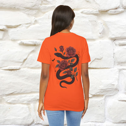 "The Rose and The Snake " Halloween T-shirt |Nunu&Miao Studio