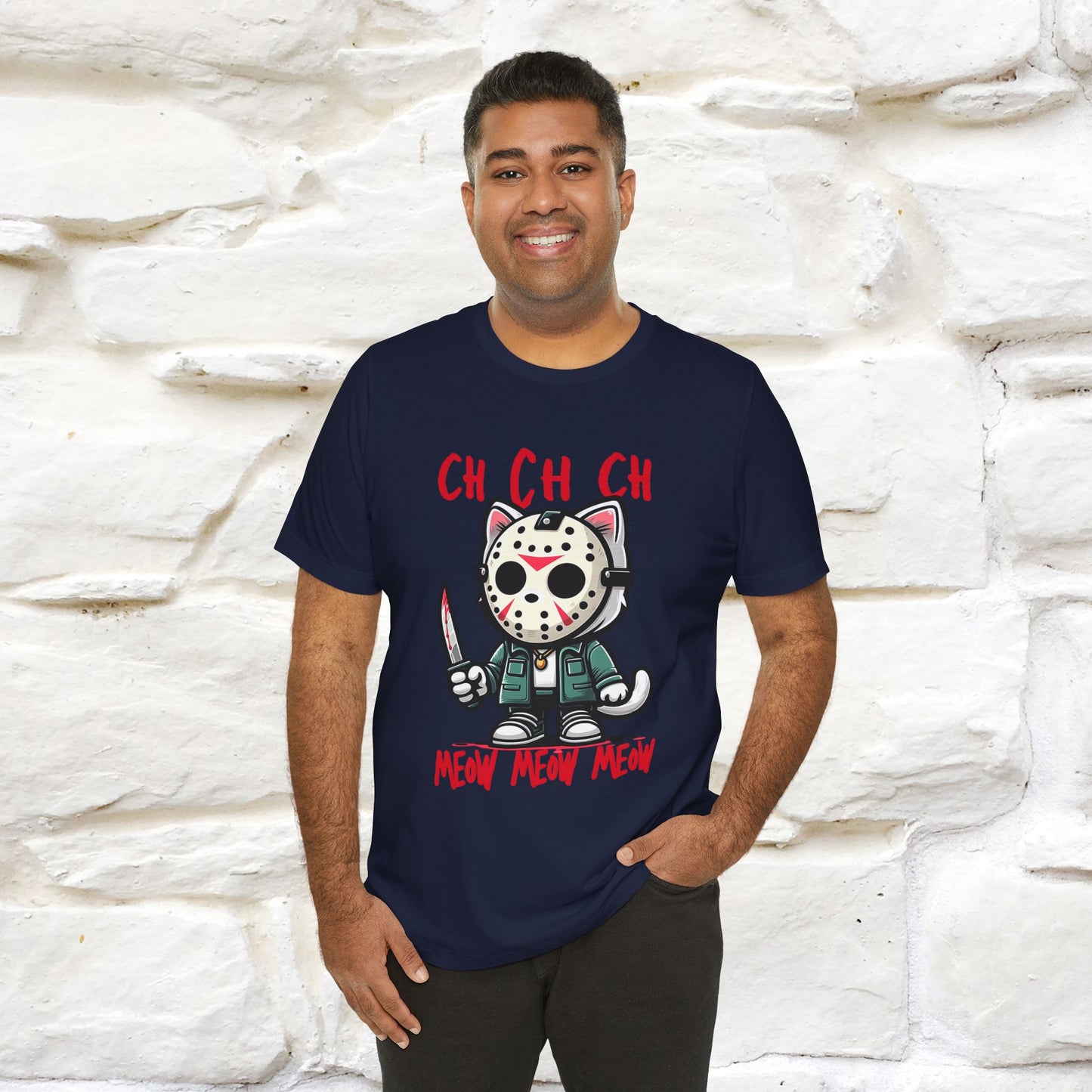 Paws N' Roses T-Shirt | Rock-Inspired Cat Lover Tee for Men & Women | 100% Cotton*