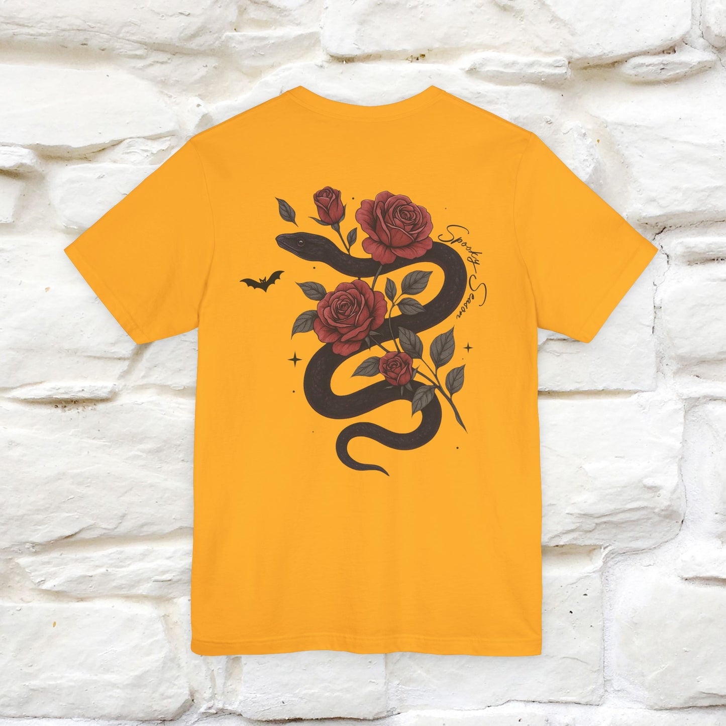 "The Rose and The Snake " Halloween T-shirt |Nunu&Miao Studio