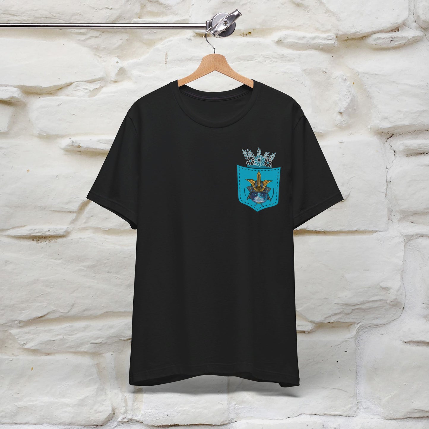 ''King Cat'' T-Shirt For Men, Front and Back Design, 100% Cotton* - Nunu&Miao Studio