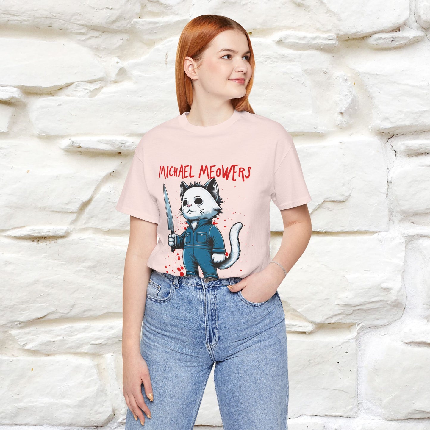 ''Michael Meowers'' Cat T-Shirt |  | Nunu&Miao Studio