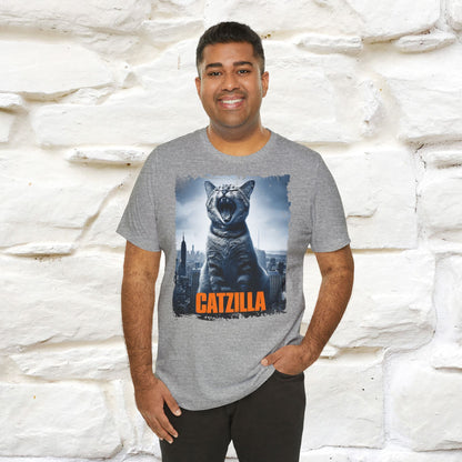 Catzilla T-Shirt | Fun Monster Cat Tee for Men & Women | 100% Cotton*