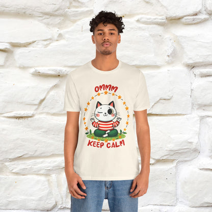 ''Ommm, Keep Calm'' Cat T-Shirt | Nunu&Miao Studio