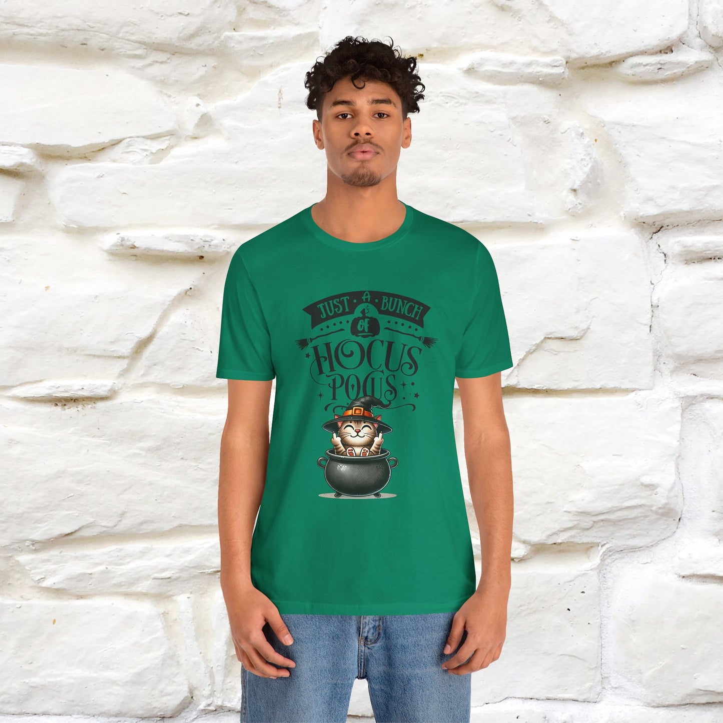 "Just A Bunch Of Hocus Pocus" Cat  T-shirt |Nunu&Miao Studio