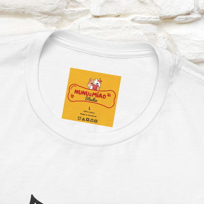 ''Judging You Silently'' | Cat T-Shirt for Men | Nunu&Miao Studio - Nunu&Miao Studio