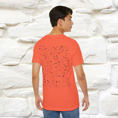 "Antidepressants" Cat T-Shirt | Front & Back Design | Nunu&Miao Studio