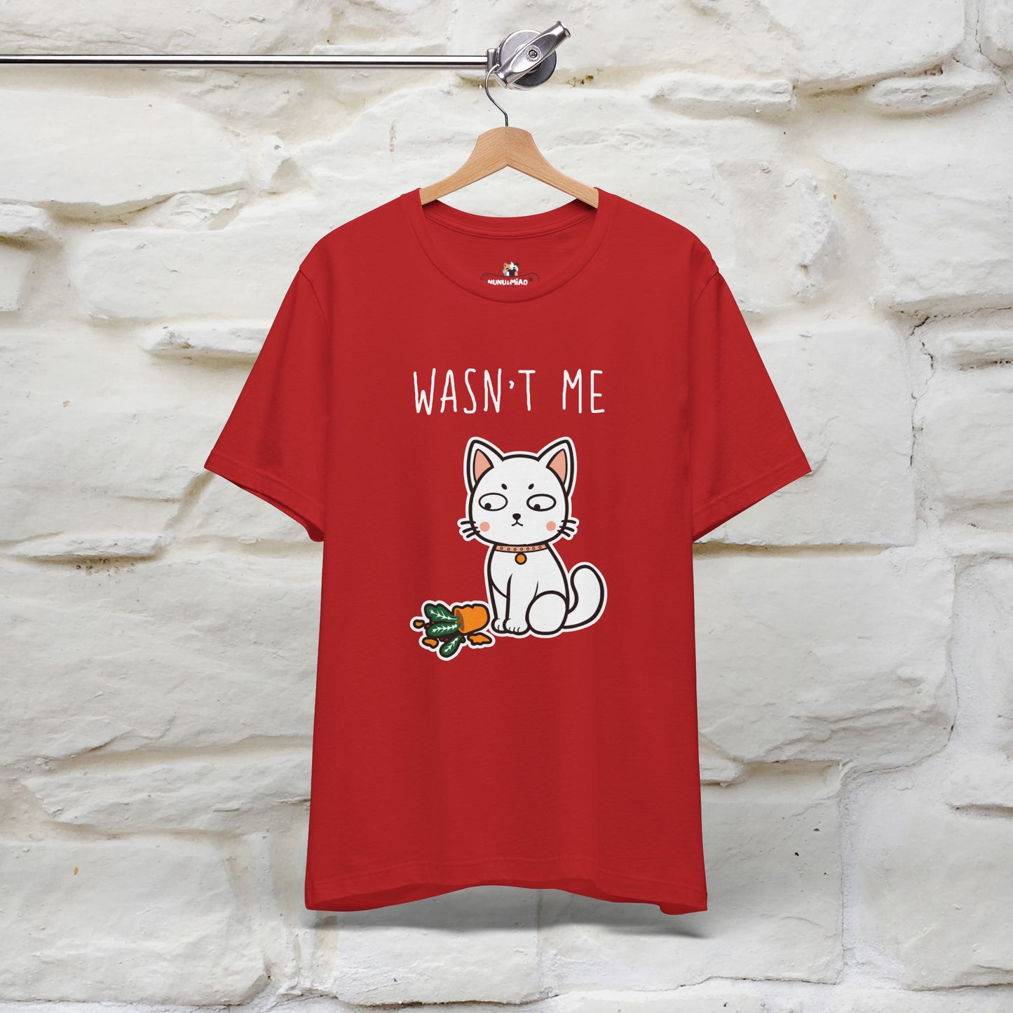 "Wasn't Me" Cat T-shirt for Men & Women | 100% Cotton* 🐾