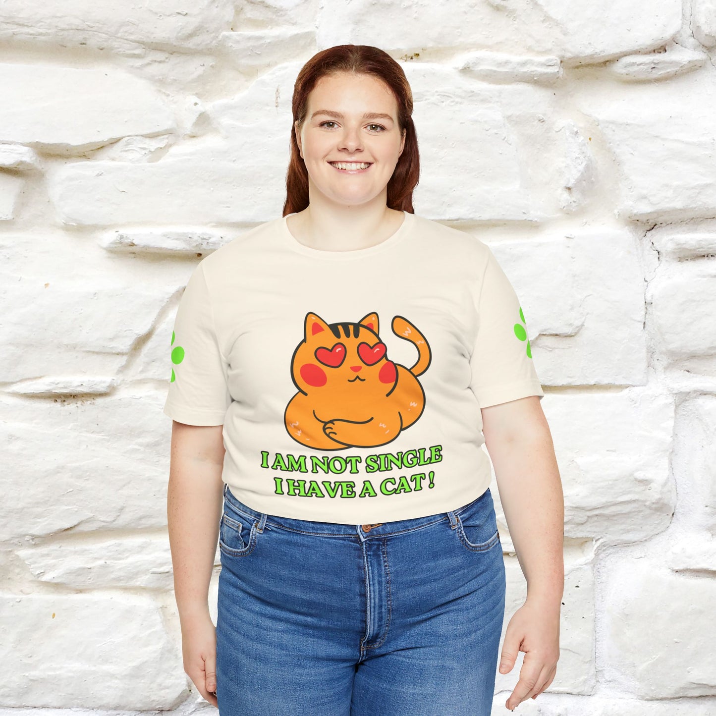 ''I’m Not Single, I Have a Cat'' |Cat Shirt | Nunu&Miao Studio - Nunu&Miao Studio