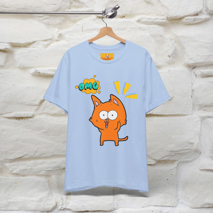 ''Oh My God'' Cat T-Shirt | Nunu&Miao Studio