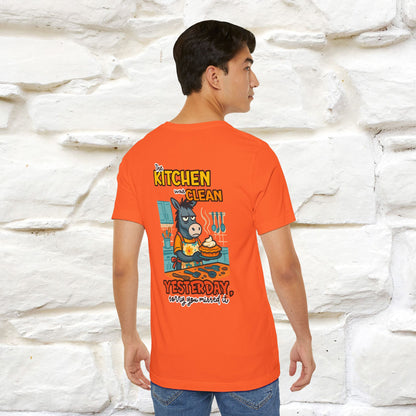 "The Kitchen Was Clean... " |Funny T-Shirt | Nunu&Miao Studio