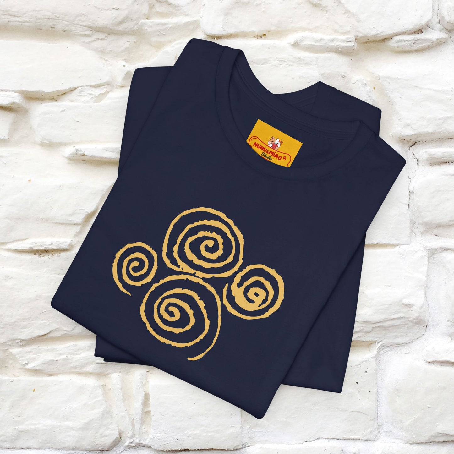 "Mandala Cat'' Cat T-Shirt Front and Back Design | Nunu&Miao Studio