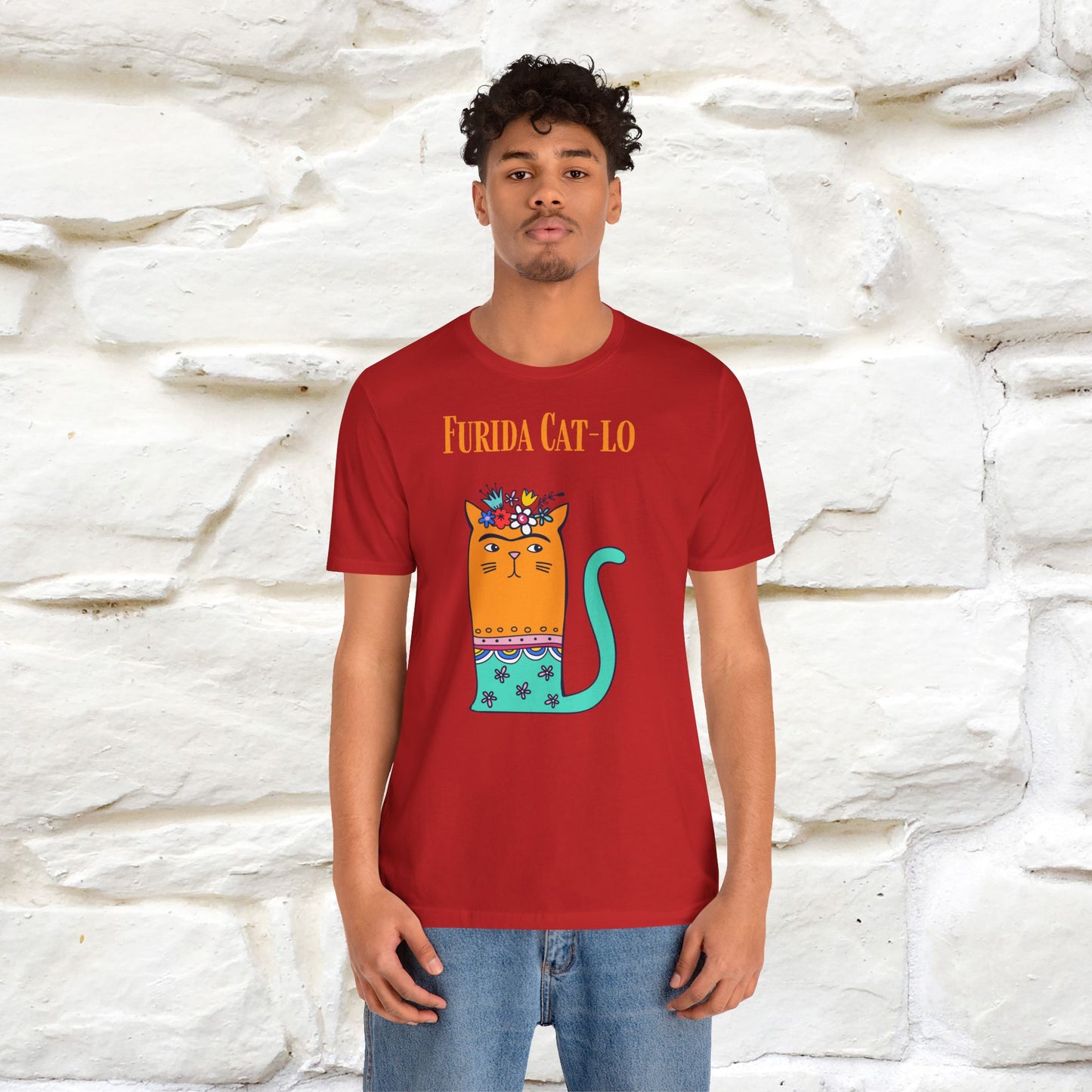 "Furida Cat-Lo'' Cat T-Shirt for Men & Women | 100% Cotton*🐾