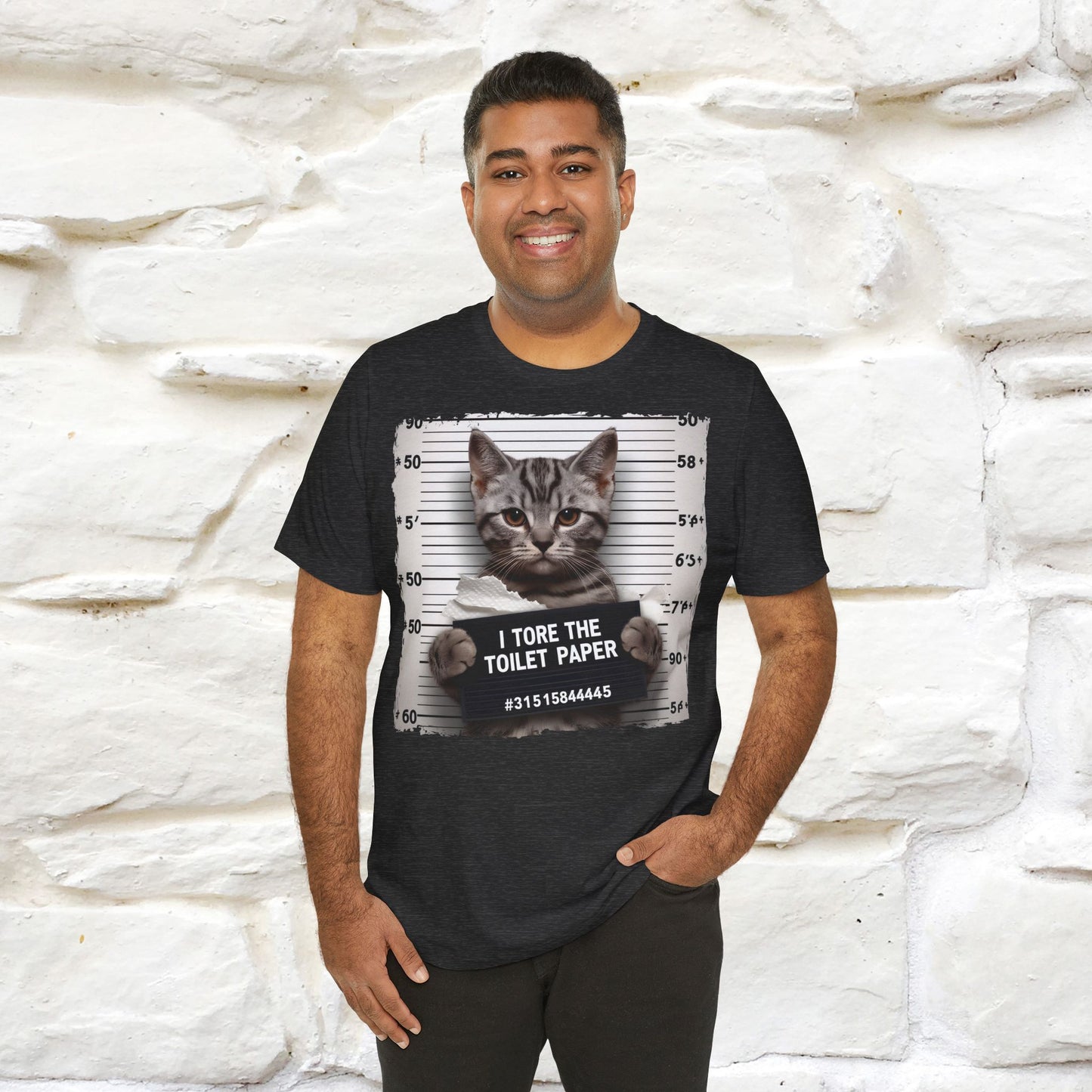 I Tore The Toilet Paper Cat T-Shirt for Men & Women | 100% Cotton*