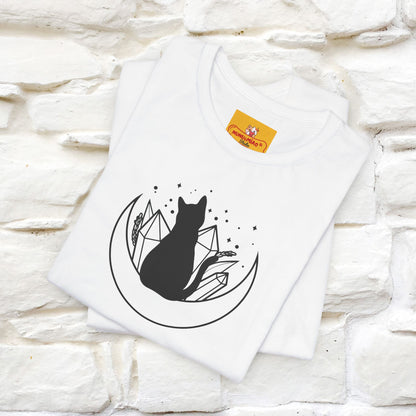 ''The Cristal'' Cat T-Shirt Front and Back Design | Nunu&Miao Studio