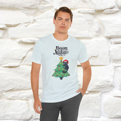 Buon Natale Cat T-Shirt | Italian Christmas Cat Shirt for Men & Women | 100% Cotton*