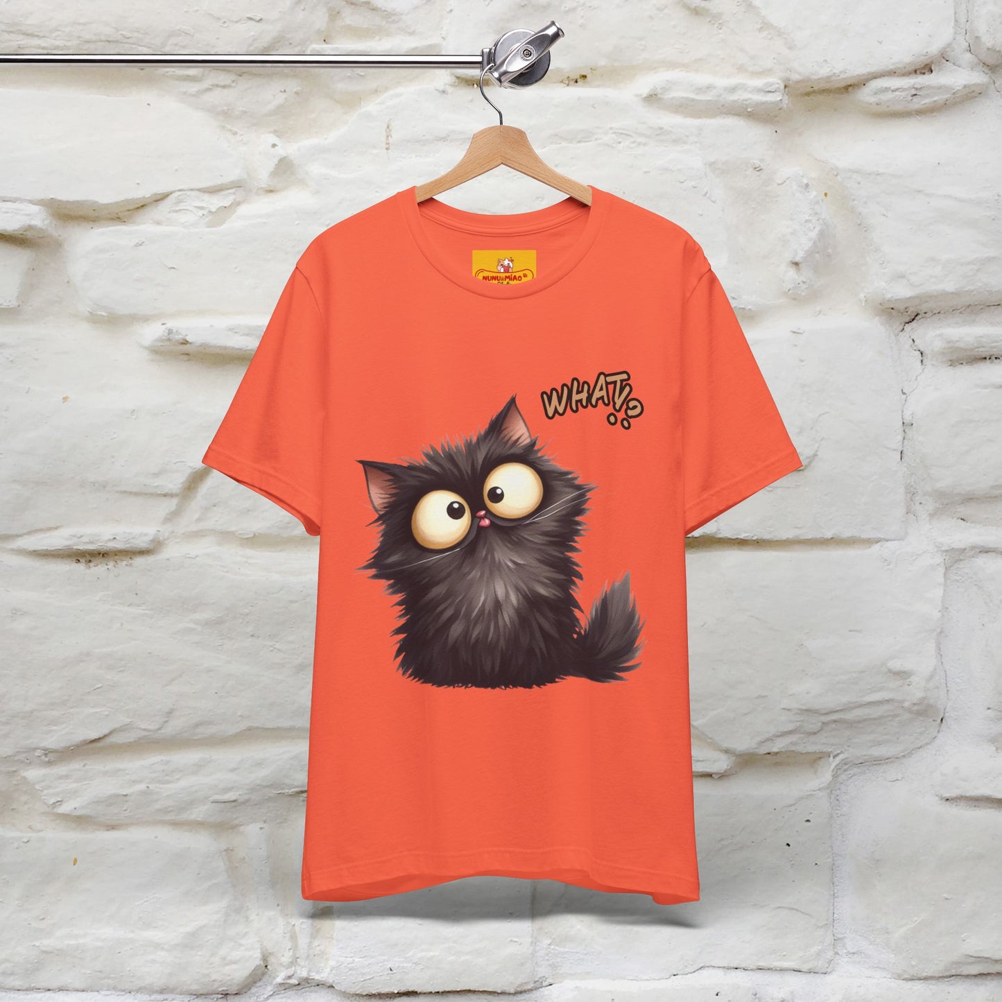 ''What ?'' | Cat T-Shirt  | Nunu&Miao Studio