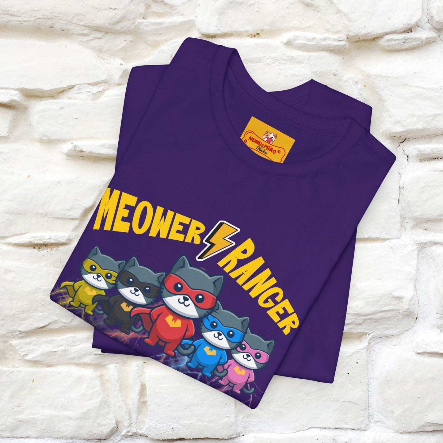 ''Meower Ranger''| CatT-Shirt | Nunu&Miao Studio