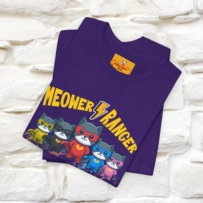''Meower Ranger''| CatT-Shirt | Nunu&Miao Studio