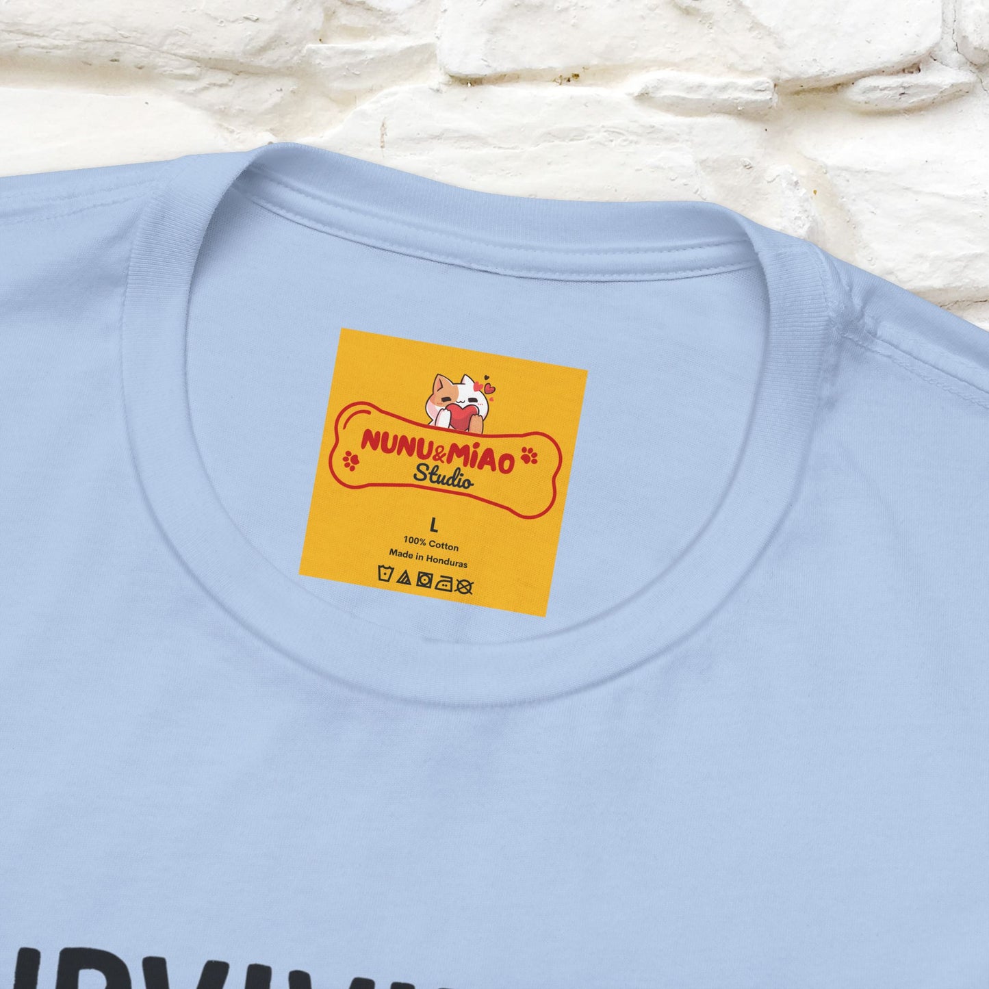 "Surviving Off...Vibes And Broken .. " |Cat T-Shirt | Nunu&Miao Studio