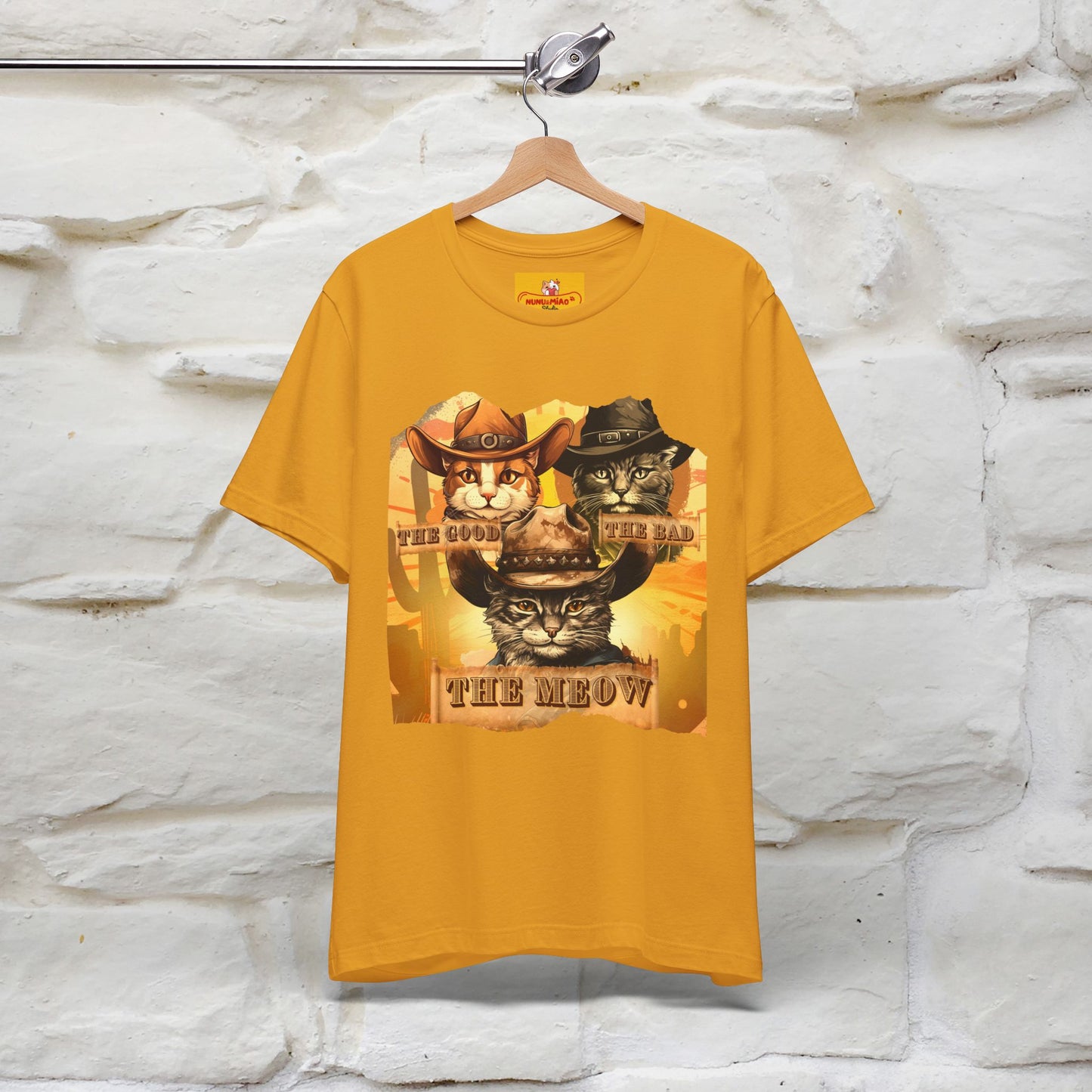 ''The Good, the Bad, and the Meow''| CatT-Shirt | Nunu&Miao Studio