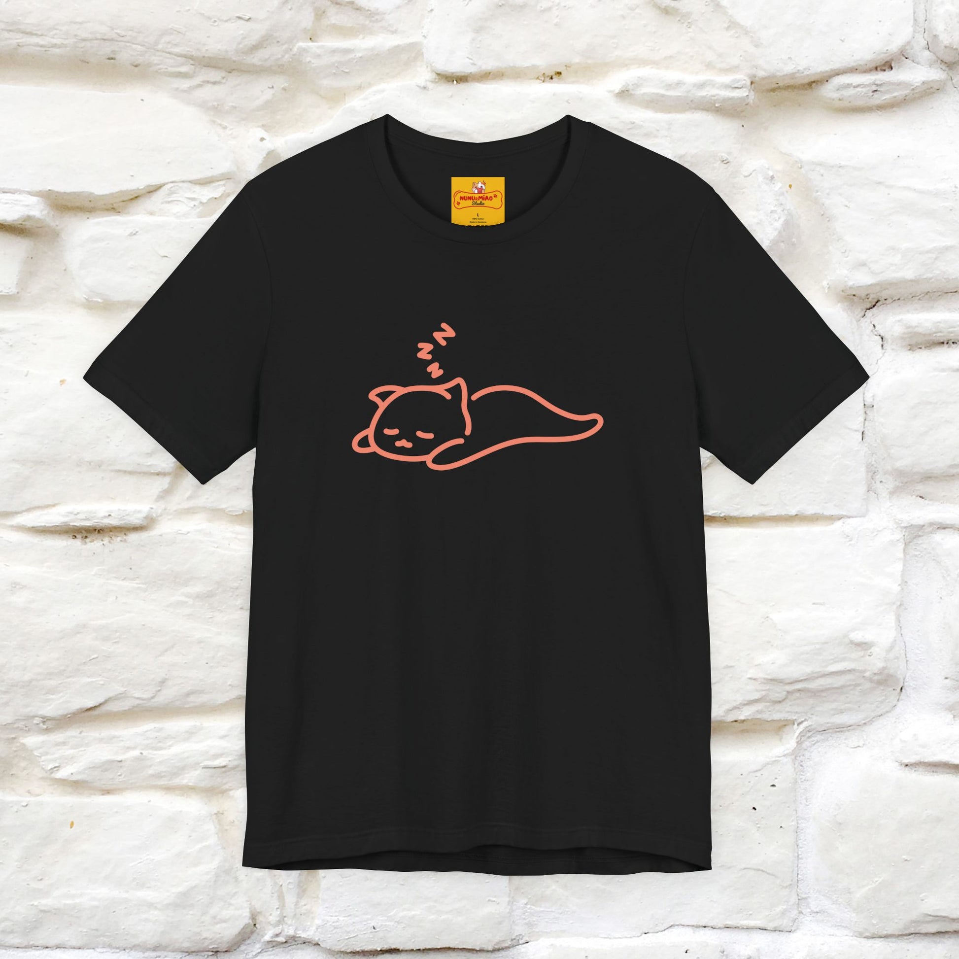 ''You Gotta Keep Going To Keep Growing" Cat T-Shirt| Front & Back Design | Nunu&Miao Studio - Nunu&Miao Studio