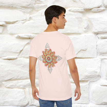 "The Third Eye'' Cat T-Shirt Front and Back Design | Nunu&Miao Studio