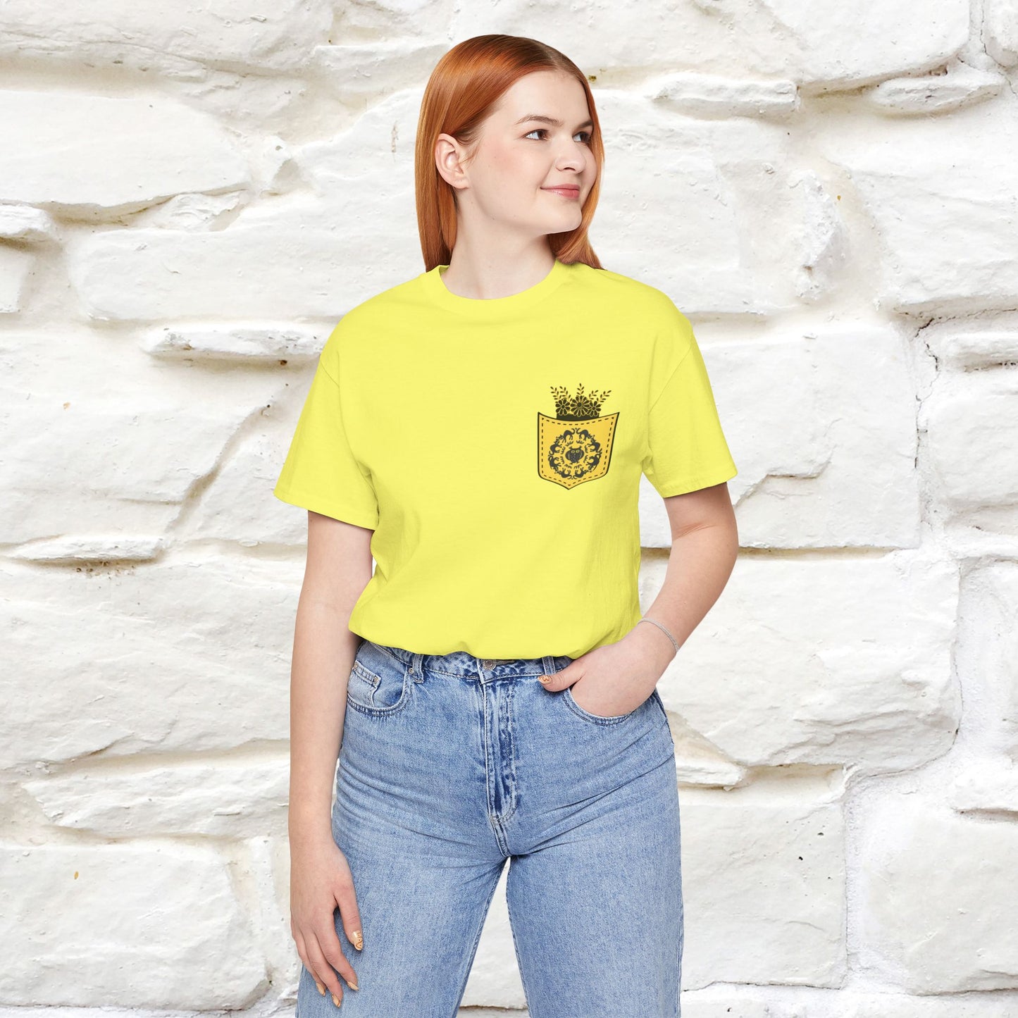 ''Black Cat Circle'' Cat T-Shirt Front and Back Design | Nunu&Miao Studio