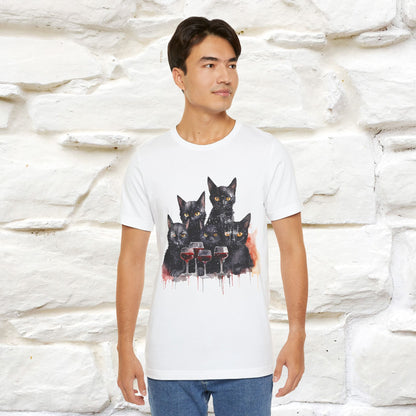 "Black Catty Cocktails" T-Shirt for Men & Women | 100% Cotton*