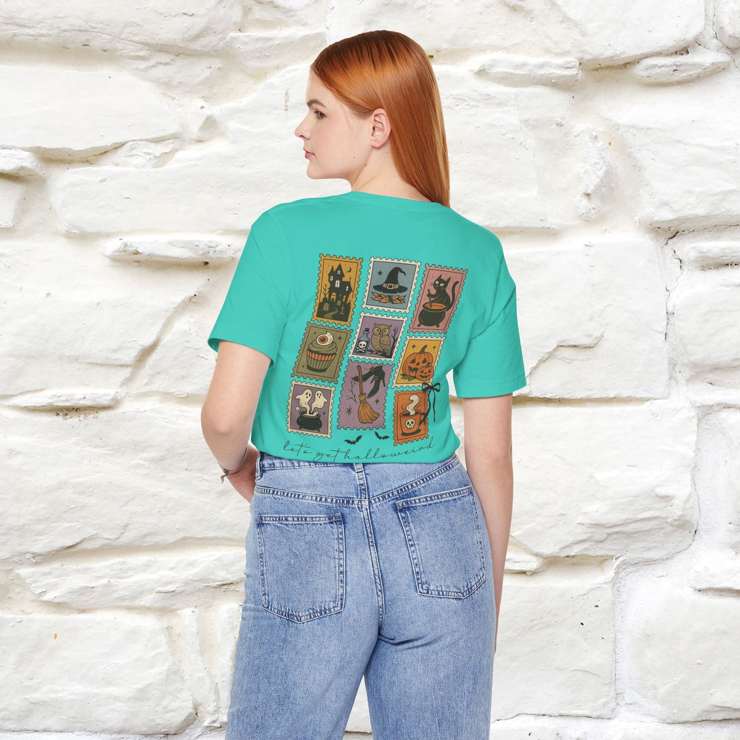 "Let-s Get Halloweeind" Hakkoween Cat T-shirt |Nunu&Miao Studio