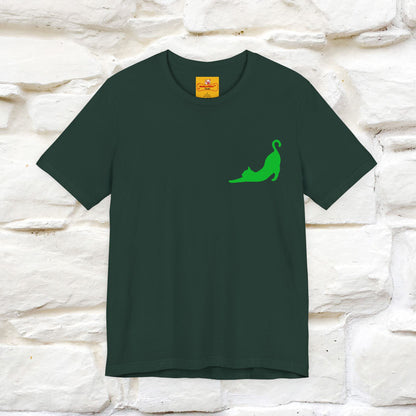 "Take a Deep Breath & Try All Over Again" Cat T-Shirt| Front & Back Design | Nunu&Miao Studio