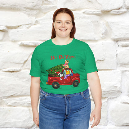 It's Christmas | Festive Cat Christmas Shirt for Men & Women | 100% Cotton*