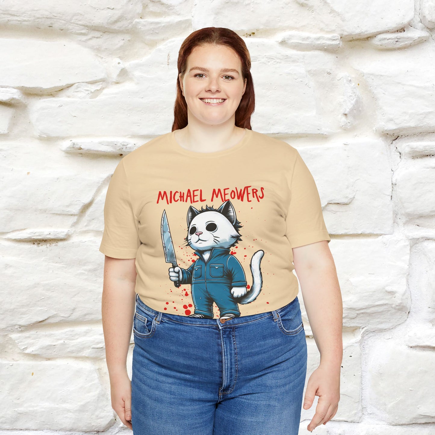 Michael Meowers T-Shirt | Playful Cat Parody Tee for Men & Women | 100% Cotton*