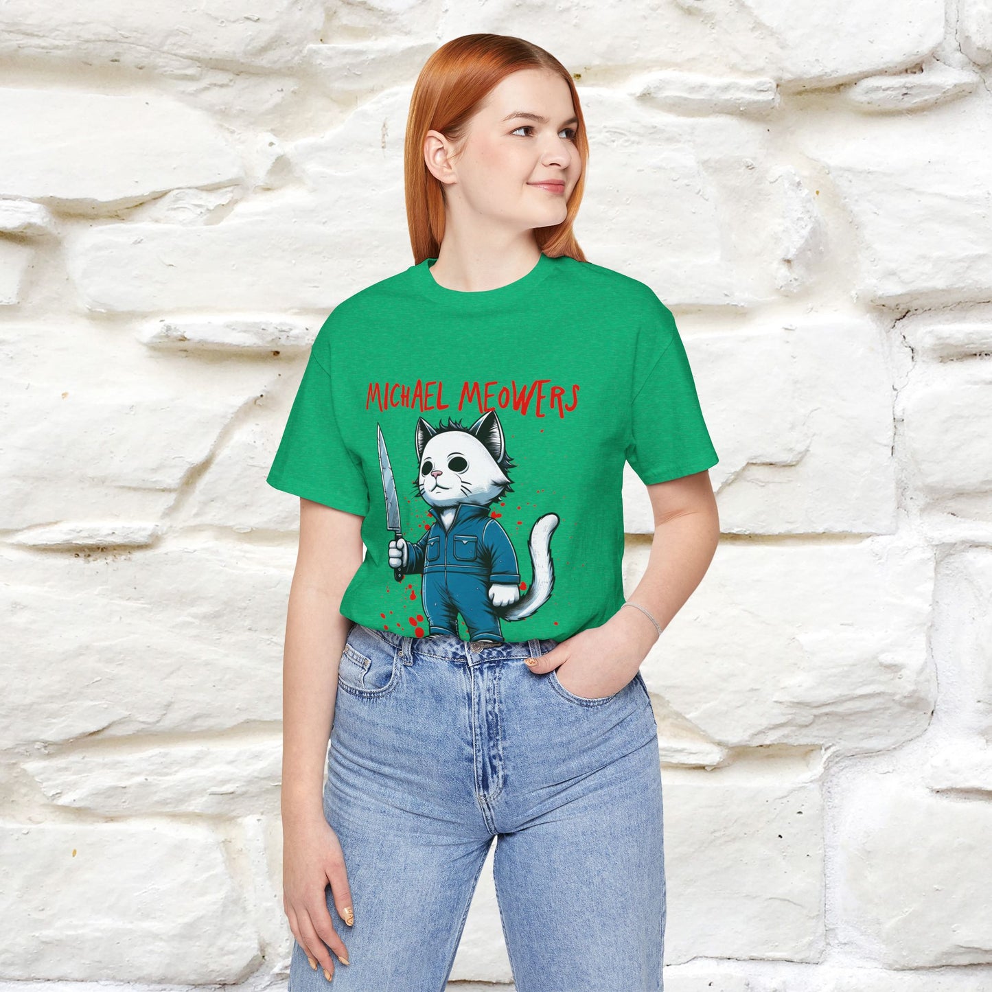 Michael Meowers T-Shirt | Playful Cat Parody Tee for Men & Women | 100% Cotton*