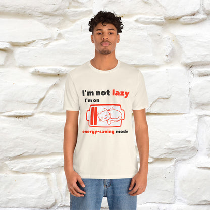 ''I am Not Lazy...'' Cat T-Shirt | Nunu&Miao Studio
