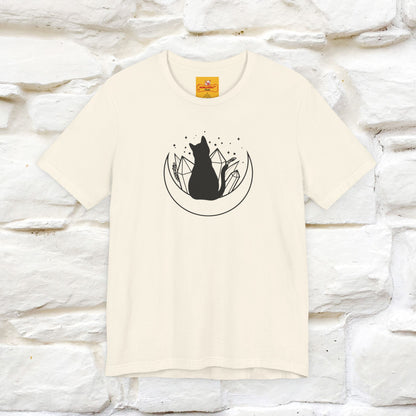 ''The Cristal'' Cat T-Shirt Front and Back Design | Nunu&Miao Studio