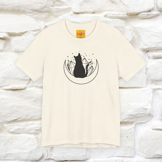 ''The Cristal'' Cat T-Shirt Front and Back Design | Nunu&Miao Studio