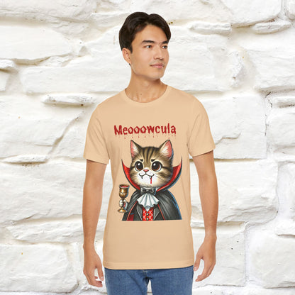 "Meooowcula" Cat T-shirt |Nunu&Miao Studio