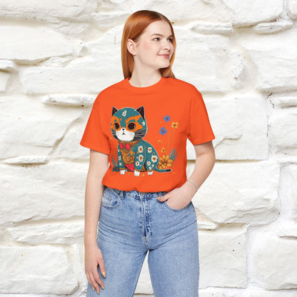 Zen Garden Cat: Japanese-Inspired T-Shirt for Men & Women | 100% Cotton*