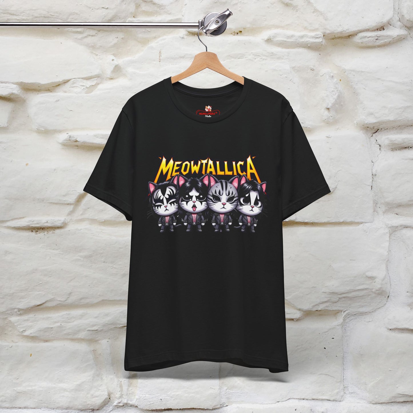 Meowtallica T-Shirt | Rock-Inspired Cat Tee for Men & Women | 100% Cotton*