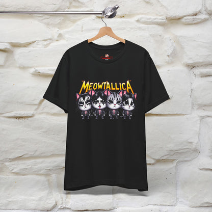 Meowtallica T-Shirt | Rock-Inspired Cat Tee for Men & Women | 100% Cotton*