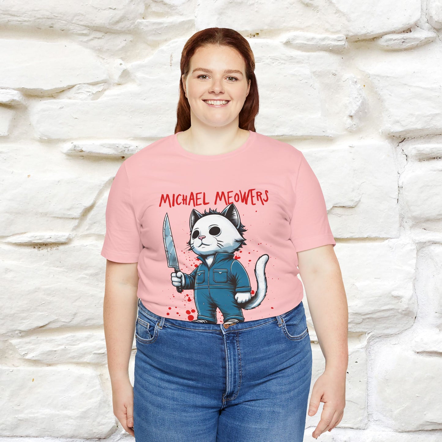 ''Michael Meowers'' Cat T-Shirt |  | Nunu&Miao Studio